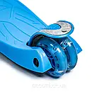 Дитячий самокат MAXI Blue, фото 4