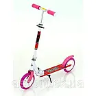 Двоколісний самокат Складаний Scooter 460 Pink, фото 5