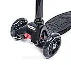 Дитячий самокат MAXI Black, фото 2