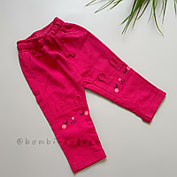 Детские брюки спортивные для девочки ТМ Бемби ШР610