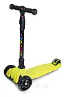 Дитячий самокат Smart. Yellow. Складна ручка!, фото 3