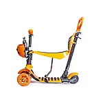 Самокат Scooter Божа корівка 5in1 Orange, фото 3