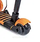 Самокат Scooter Божа корівка 5in1 Orange, фото 5