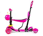 Самокат Scooter Бджілка 5in1 Pink, фото 3