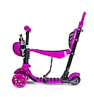 Самокат Scooter "Божа корівка" 5in1 Pink, фото 3