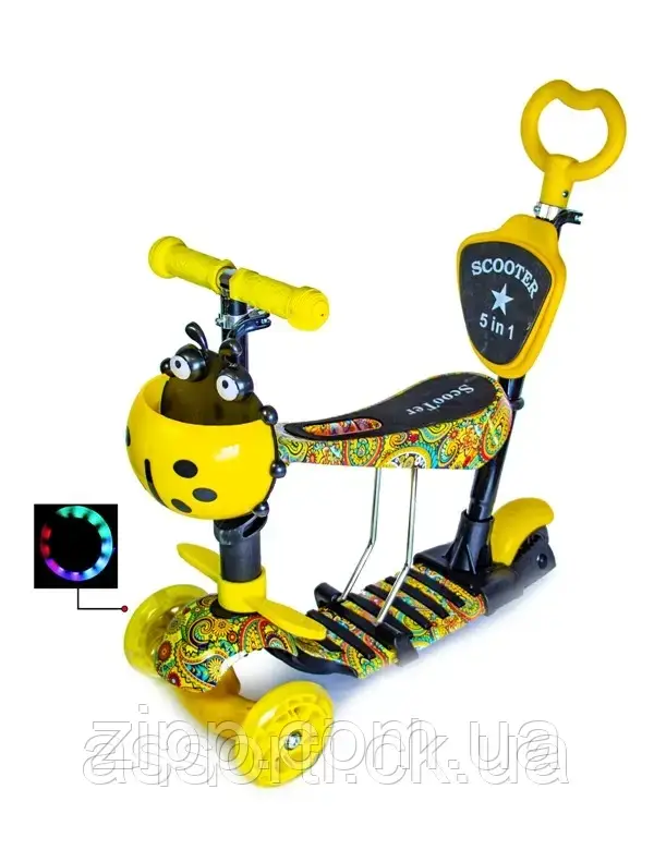 Самокат Scooter 5in1 "Карусель"
