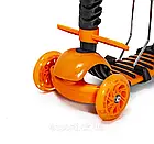 Самокат 5in1 "Божа корівка" Orange з бортиком, фото 4