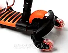 Самокат Scooter "Божа корівка" 4in1 Orange (4-х колісний), фото 4