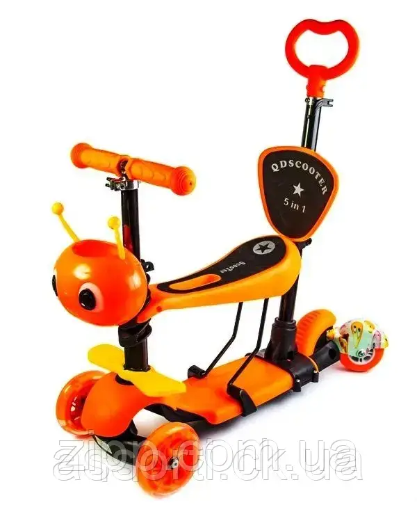 Самокат Scooter "Бджілка" 5in1 Orange