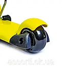 Самокат Scooter Smart 3in1 Жовтий колір (Смарт-колеса), фото 5