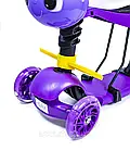 САМОКАТ SCOOTER "БДЖІЛКА" 5IN1. VIOLET, фото 4
