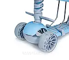 Самокат Scooter Smart 5 в 1 блакитний оптом, фото 4