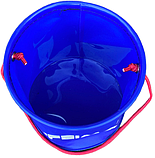 Відро Feima для живця та прикорму кругле 20-30 (Синє), фото 2