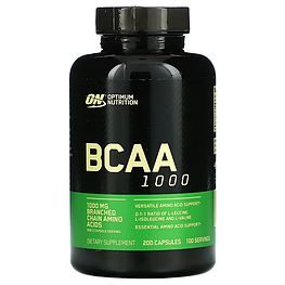 BCAA 1000 caps Optimum Nutrition 200 капсул