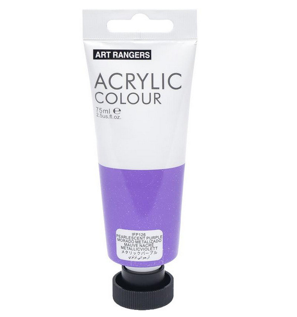 Акрилова фарба Art Ranger "Metallic purple" пласт туб 75мл