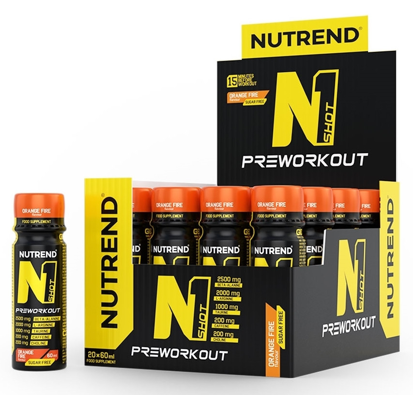 Nutrend N1 PreWorkout Shot 20x60ml