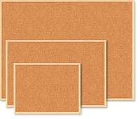 Доска пробковая, JOBMAX, 45x60 см, деревянная рамка