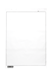 Блок паперу для фліпчартів, 64х90 см, нелінований, 30 арк., офсет 70 г/м2, карт.коробка