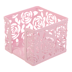 Боксдляпаперу,ROSE,PASTEL,металевий,рожевий