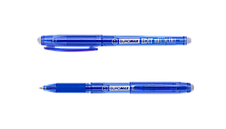 Ручка гелева "Пиши-Стирай" EDIT, 0.7 мм, сині чорнила