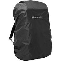 Чехол от дождя Trekmates Backpack Raincover 45L dark grey - O/S - серый цвет