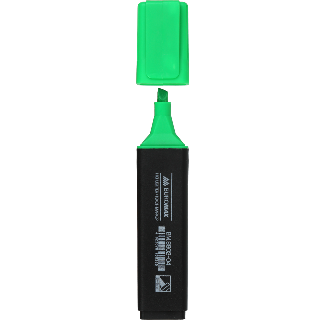 Текст-маркер, зелений,  JOBMAX, 2-4 мм, водна основа, фото 1