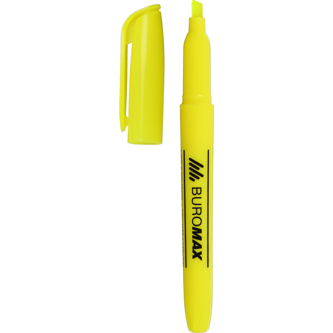 Текст-маркер, жовтий, JOBMAX, 2-4 мм, водна основа, круглий, фото 1