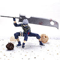 Аниме фигурка Наруто Naruto - Kakashi Какаши с мечом 15*26 см