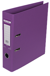 Папка-реєстратор двостороння ELITE, А4, ширина торця 70 мм, бузкова