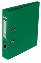 Папка-реєстратор двостороння ELITE, А4, ширина торця 50 мм, зелена