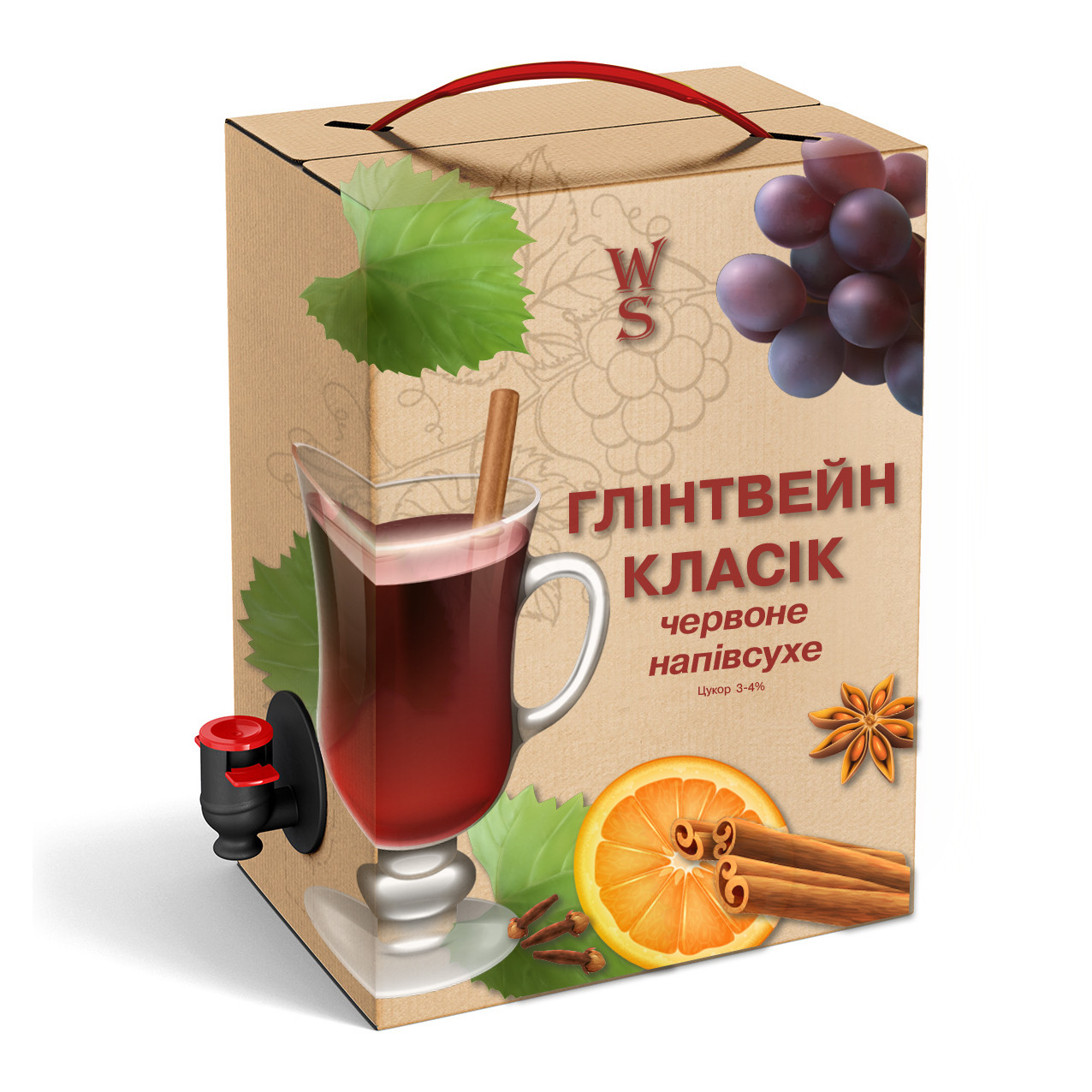 Сироп «Глинтвейн Вишня б/а» 1 л.: продажа, цена в Одессе. Сиропы и ...