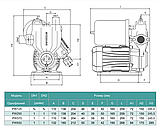 Насосна станція SHIMGE PW550, Hmax 42 м, Qmax 50 л/хв, фото 3