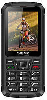 Захищений кнопковий телефон Sigma mobile X-treme PR68 Black (UA UCRF)