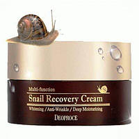 Восстанавливающий крем для лица с улиточным муцином Deoproce Snail Recovery Cream 100 мл