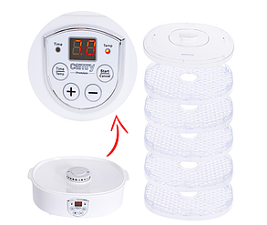 Сушарка - дегідратор для грибів, фруктів Camry CR 6659, фото 3