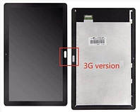 Дисплей Huawei MediaPad T5 10 (AGS2-L09/ AGS2-W09) 3G с сенсором чёрный (с вырезом)