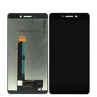 Дисплей Nokia 6.1 TA-1050/ Dual Sim TA-1043 с сенсором чёрный