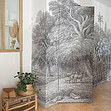 Приховані двері ґрунт під шпалери на 3 петлі, відкривання на себе, фото 5