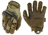 Тактические перчатки Mechanix M-Pact "XL" MultiCam - сенсорные,защита от ударов, поглощающие вибрацию.