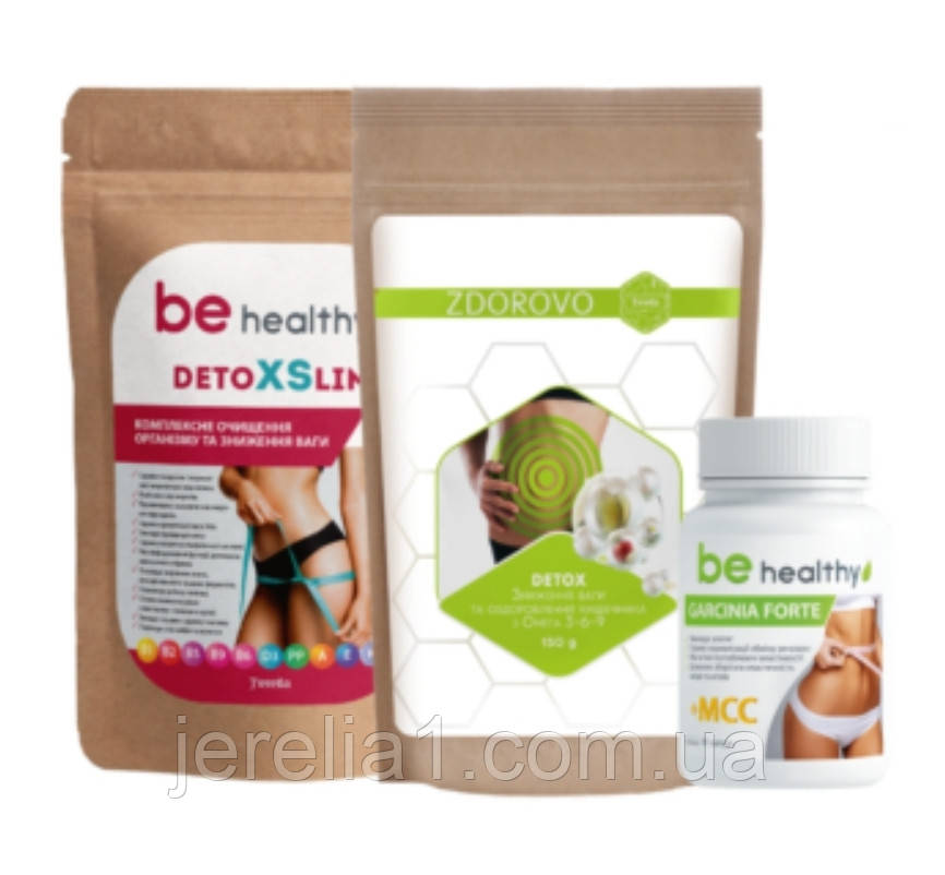 Набір «DETOXSLIM+DETOX FORTE» ДЕТОКС Джерелия Джерелія, фото 1