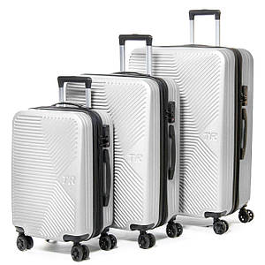 Дорогенька Чемодан 31 ABS-пластик 804 Т1 white