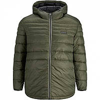 Куртка Jack and Jones Puffer Jacket Plus Size Forest Night Доставка з США від 14 днів - Оригинал