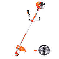 EHA Бензинова мотокоса (бензокоса) для трави Tex. AC ТА-03-153 : 3200 Вт, 52 куб двигун бензинова косарка тример