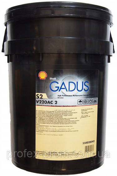 Тверде мастило Shell Gadus S2 V220 AC 2, 18кг (шт.)