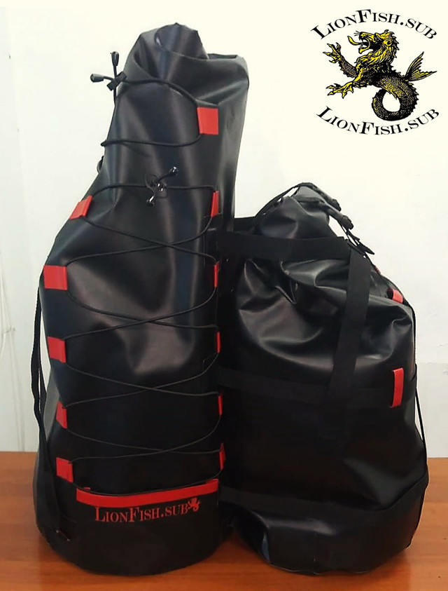 Гермомешки LionFish.sub Баулы, Рюкзаки, Герметичные Сумки для Вещей, Снаряжения, Трофеев