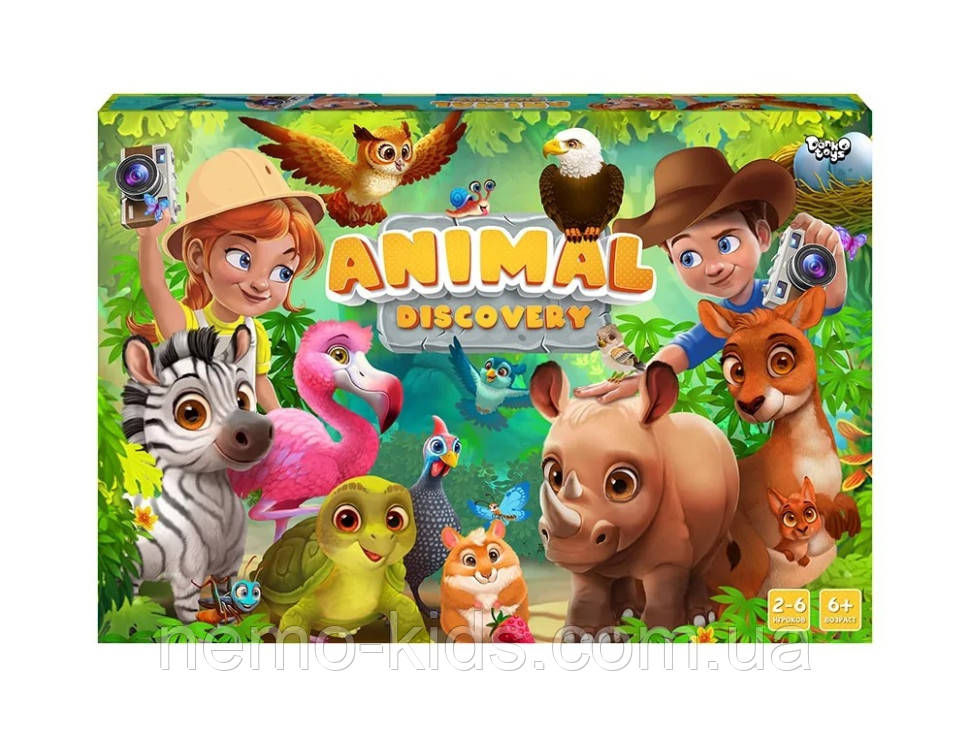 Настільна гра "Animal Discovery" Danko Toys