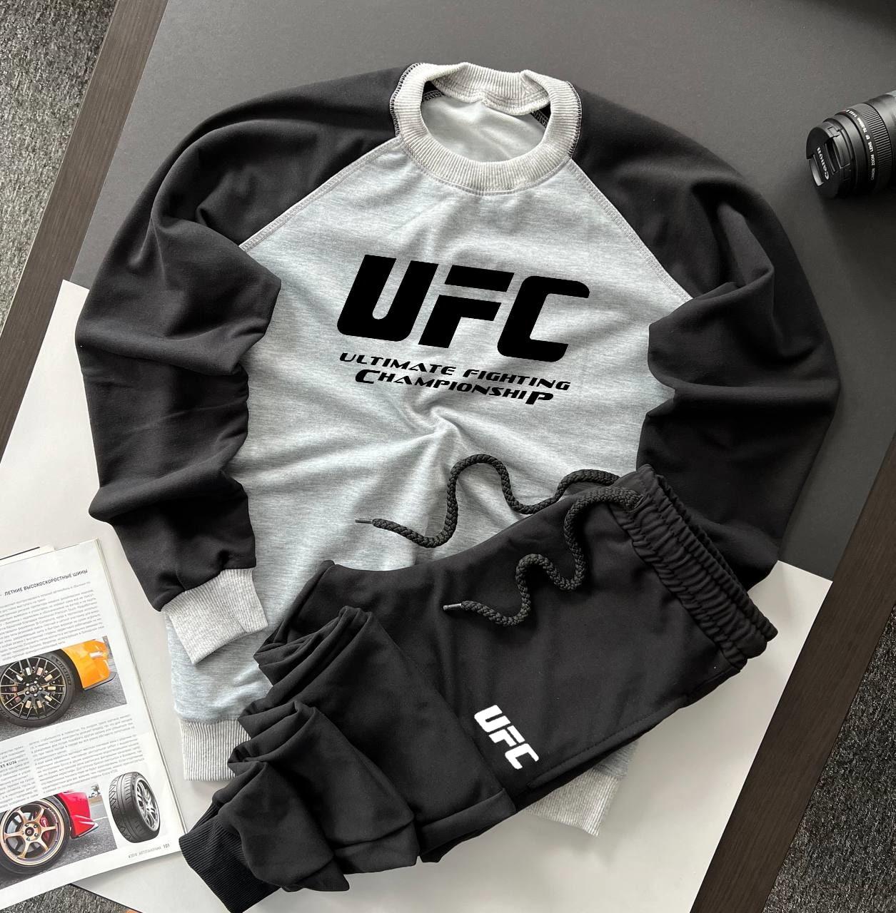 Спортивний костюм чоловічий UFC Champion | Комплект кофта + штани чоловічі KZ 24899, фото 1