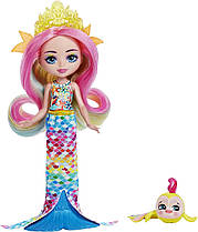 Лялька Енчантималс райдужна рибка Ради Royal Enchantimals HCF68 Oceans Rainbow Fish Mini Dolls