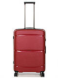 Валіза Snowball середня M поліпропілен червона 67х45х26см/65л/2.6кг, фото 2
