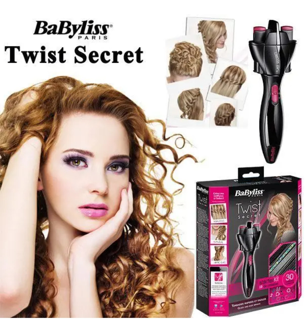 Плойка-Прилад для плетіння косичок BaByliss Twist Secret. - фото 5 - id-p1661566960